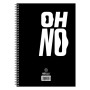 Τετράδιο Σπιράλ Α4 3 Θεμάτων Oh No!
