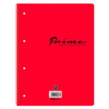 Τετράδιο Σπιράλ Α4 3 Θεμάτων Prime Περφορέ