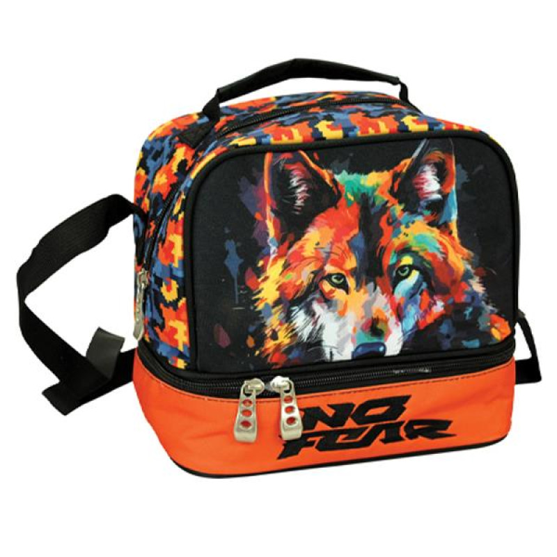 ΤΣΑΝΤΑ ΦΑΓΗΤΟΥ ΙΣΟΘΕΡΜΙΚΗ BACK ME UP NO FEAR COLORED WOLF 348-47220