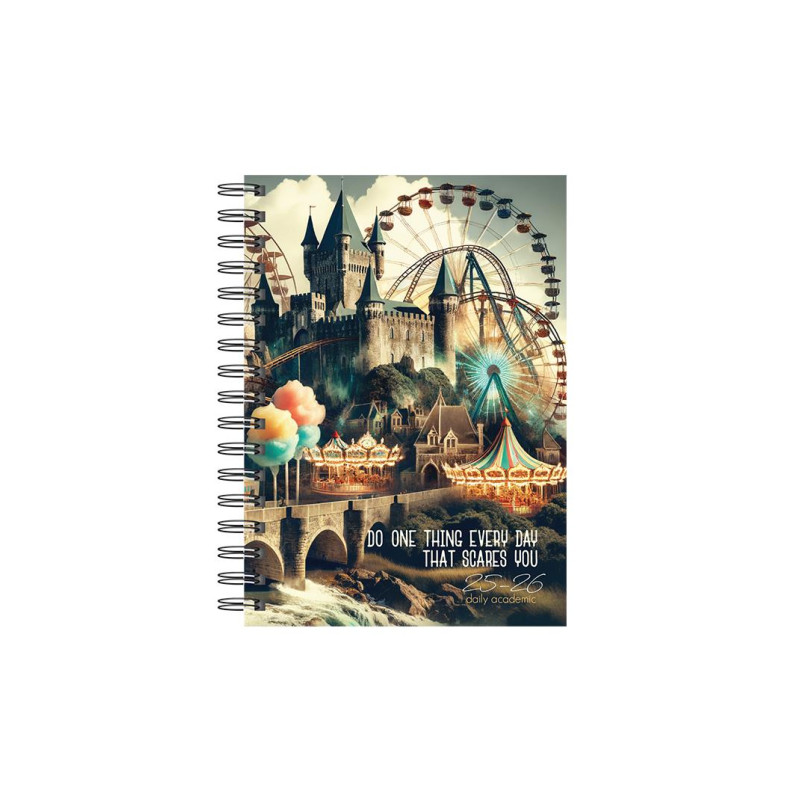 ΗΜΕΡΟΛΟΓΙΟ ACADEMIC SPIRAL LUNA PARK ΗΜΕΡΗΣΙΟ 14x21 2025-2026