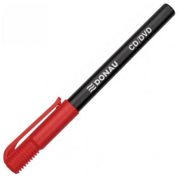 Donau Μαρκαδόρος Cd/Dvd 0.3mm Ανεξίτηλος Κόκκινος 7374001PL-04 Donau Μαρκαδόρος Cd/Dvd 0.3mm Ανεξίτηλος Κόκκινος 7374001PL-04