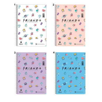 Τετράδιο Σπιράλ 2 Θεμάτων Friends Central Perk Τετράδιο Σπιράλ 2 Θεμάτων Friends Central Perk