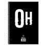 Τετράδιο Σπιράλ Α4 4 Θεμάτων Oh No!