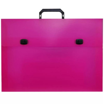 Τσάντα Σχεδίου PVC 32x43cm Φουξ (Fluo Pink)
