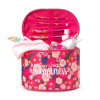 Legami Milano Γυναικείο Νεσεσέρ Hello Beauty Flowers σε Φούξια χρώμα 21cm Legami Milano Γυναικείο Νεσεσέρ Hello Beauty Flowers σε Φούξια χρώμα 21cm