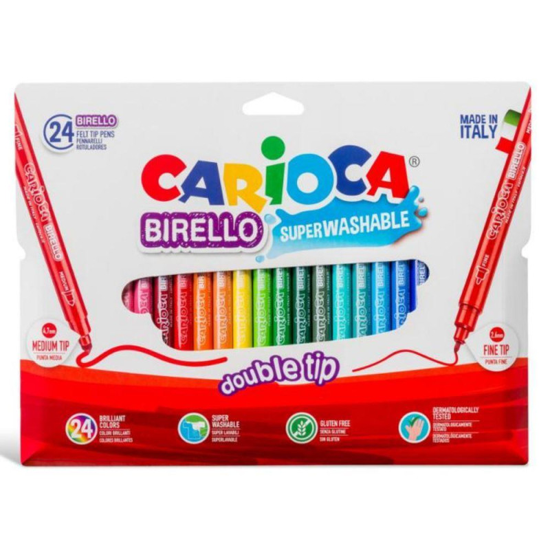 Carioca Μαρκαδόροι Birello 24pcs 41521 Carioca Μαρκαδόροι Birello 24pcs 41521