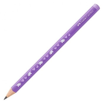 Faber-Castell Jumbo Μολύβι Μονόκερος HB Μωβ 111520