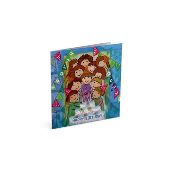 Λιναρδάτος Ευχετήρια Κάρτα Artistic 54091 Λιναρδάτος Ευχετήρια Κάρτα Artistic 54091