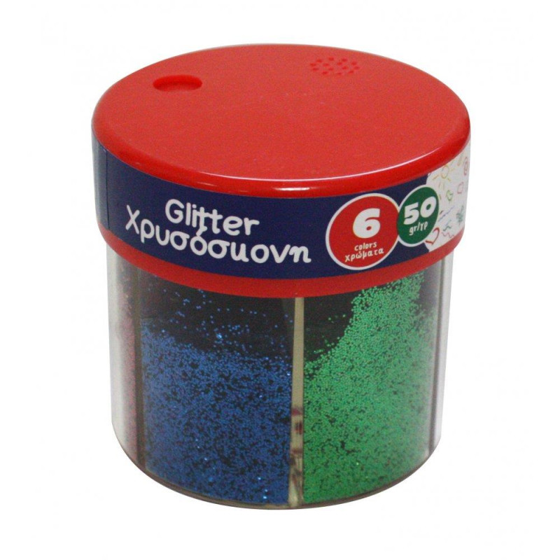 The Littles Glitter Σκόνη 6χρωμ 50gr The Littlies 646025