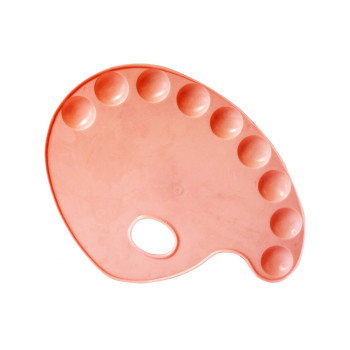 Metron Παλέτα Οβάλ Πλαστική 9 Θέσεων No 3 Ροζ Παστέλ 745.010525 Metron Παλέτα Οβάλ Πλαστική 9 Θέσεων No 3 Ροζ Παστέλ 745.010525