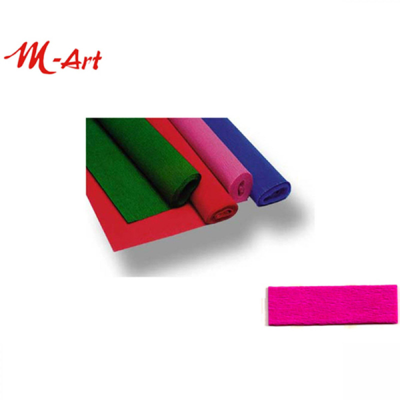 M-Art Χαρτί Γκοφρέ 0.5x2m Βιολετί 80165