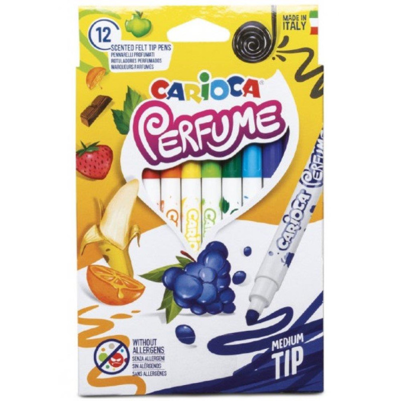 Carioca Μαρκαδόροι Perfume Set 12 TEM Αρωματικοί C42672 Carioca Μαρκαδόροι Perfume Set 12 TEM Αρωματικοί C42672