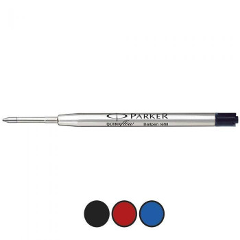 Ρarker Quink-Flow Ανταλλακτικό BallPen Black Med 1950369 Ρarker Quink-Flow Ανταλλακτικό BallPen Black Med 1950369
