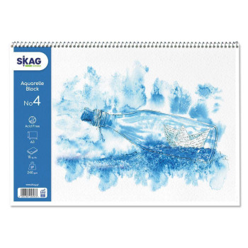 Skag Μπλοκ Ακουαρέλας (Εποχές) A3  250γρ 15φ Νο4 S256933 Skag Μπλοκ Ακουαρέλας (Εποχές) A3  250γρ 15φ Νο4 S256933