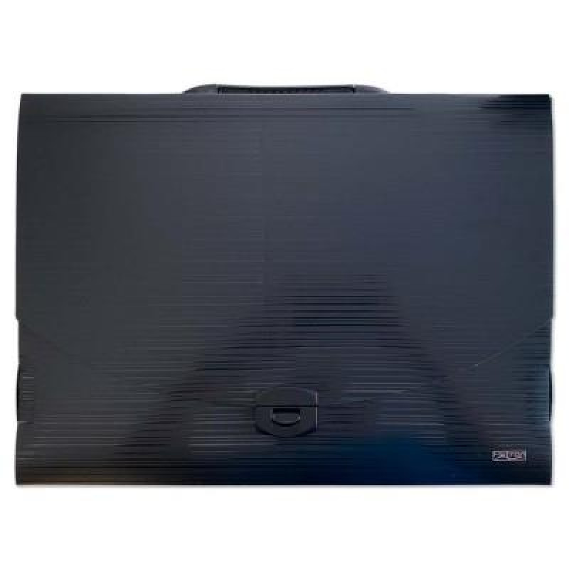 Μetron Tσάντα Σχεδίου Πλαστική Mαύρη 35x45cm 907.H33B