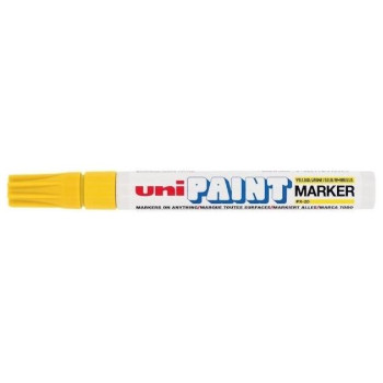 Uniball Μαρκαδόρος Ανεξίτηλος 2.2mm Paint Yellow PX20 Uniball Μαρκαδόρος Ανεξίτηλος 2.2mm Paint Yellow PX20