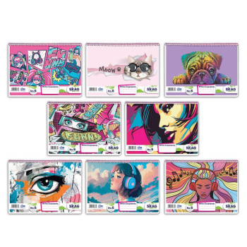 Skag Μπλοκ Ζωγραφικής Κορίτσι Ν.6 A4 101 φύλλων 296731