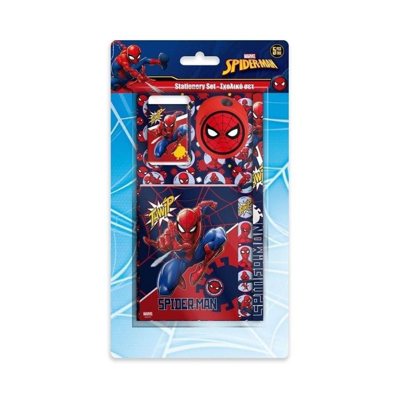 DiakakisΣχολικό Σετ Spiderman 5τμχ 508524