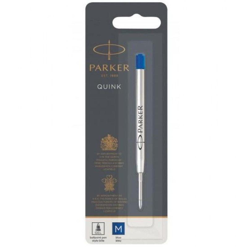 Parker Ballpoint Refill Medium Blue 1950371