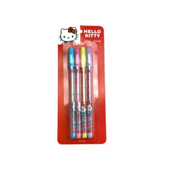  Gim Hello Kitty Sweetheart Σετ 4 Στυλό (335-74008)