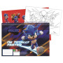 GIM ΜΠΛΟΚ ΖΩΓΡΑΦΙΚΗΣ 23Χ33 40 ΦΥΛΛΑ ΜΕ STICKERS SONIC THE HEDGEHOG 334-86416