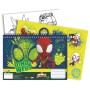 GIM ΜΠΛΟΚ ΖΩΓΡΑΦΙΚΗΣ 23Χ33 40 ΦΥΛΛΑ ΜΕ STICKERS SPIDEY DINO WEBS 337-09416