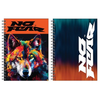 BACK ME UP ΤΕΤΡΑΔΙΟ ΣΠΙΡΑΛ 2 ΘΕΜΑΤΩΝ 17Χ25 WOLF – GRADIENT BLUE 348-47402