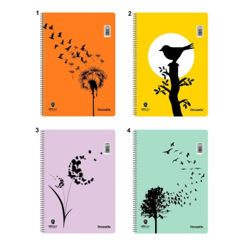 Τετράδιο Σπιράλ Α4 2 Θεμάτων Dream On Τετράδιο Σπιράλ Α4 2 Θεμάτων Dream On