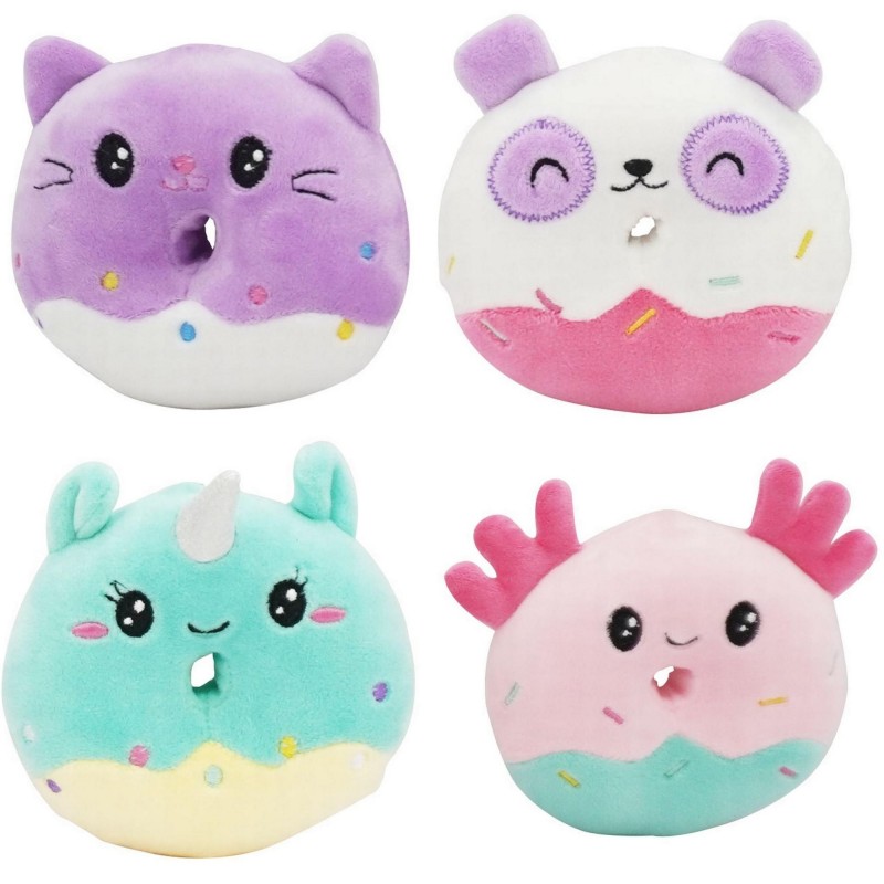 Λούτρινο Μπρελόκ Luna Toys Squishcuties, 10 εκ. 4 Σχέδια 622761