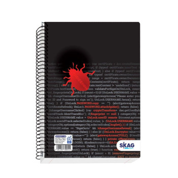 Skag Τετράδιο Σπιράλ University Fun Αγόρι 2θ 17x25  Ν.9242 S300551