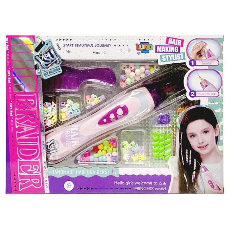 Luna Συσκευή Αξεσουάρ Μαλλιών Luna Toys 35x5,5x25cm