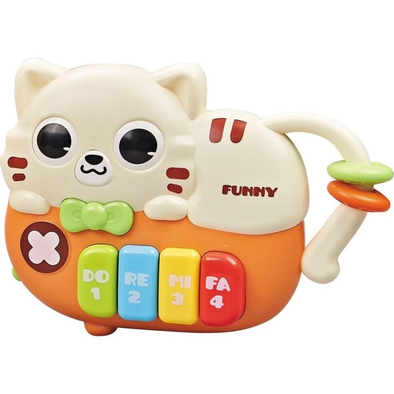 Luna Πιάνο Γατάκι Luna Toys με μουσική και φως