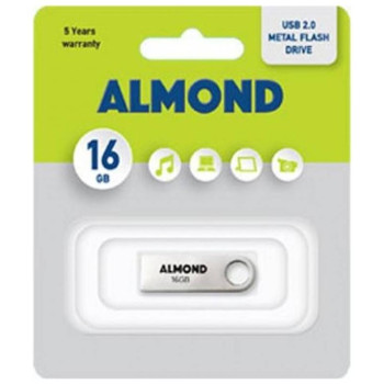 Almond Metal Flash Drive Usb 16GB 7483 Almond Metal Flash Drive Usb 16GB 7483