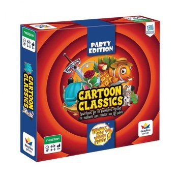 DESYLLAS GAMES ΕΠΙΤΡΑΠΕΖΙΟ - ΠΟΙΟΣ ΠΟΥ ΠΟΤΕ ΓΙΑΤΙ PARTY EDITION CARTOONS CLASSICS 100814