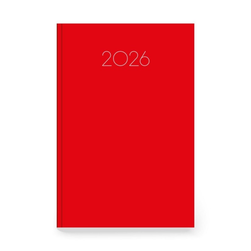 ΗΜΕΡΟΛΟΓΙΟ ΚΟΚΚΙΝΟ No5 ΗΜΕΡΗΣΙΟ SIIMPLE 17Χ24 (2026)