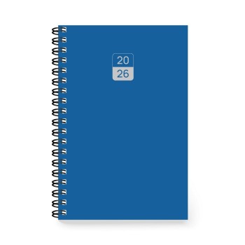 ΗΜΕΡΟΛΟΓΙΟ ΜΠΛΕ No4 ΣΠΙΡΑΛ ΡΟΡ 17Χ24 (2026)