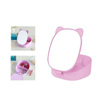 ΚΑΘΡΕΠΤΗΣ I TOTAL ΜΕ ΔΟΧΕΙΟ FOLDABLE MAKE UP MIRROR ΓΑΤΟΥΛΑ ΜΩΒ ΠΑΣΤΕΛ XL2960C ΚΑΘΡΕΠΤΗΣ I TOTAL ΜΕ ΔΟΧΕΙΟ FOLDABLE MAKE UP MIRROR ΓΑΤΟΥΛΑ ΜΩΒ ΠΑΣΤΕΛ XL2960C