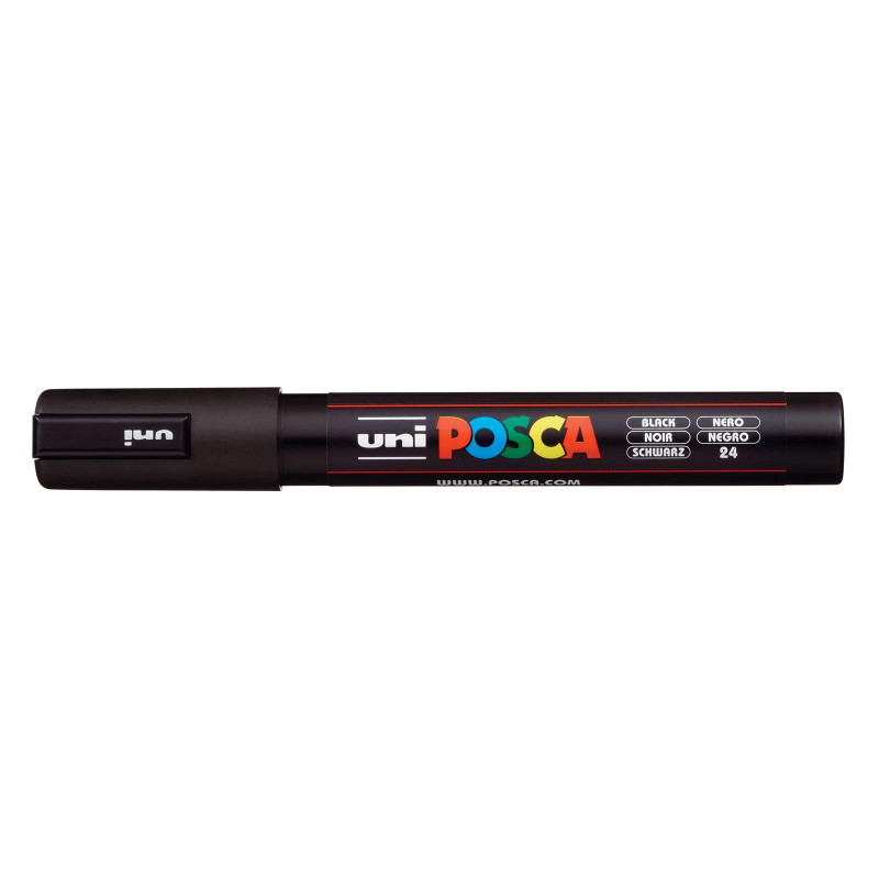 Uniball Μαρκαδόρος Posca Black PC-5M Uniball Μαρκαδόρος Posca Black PC-5M