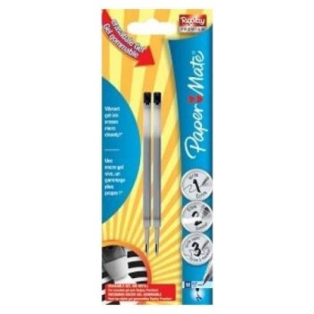 PaperMate Replay Premium Refills Black 1956022 PaperMate Replay Premium Refills Black 1956022