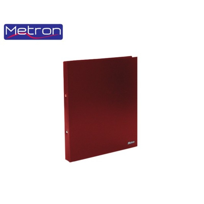 METRON ΝΤΟΣΙΕ ΠΛΑΣΤΙΚΟ Α4 2 ΚΡΙΚΟΙ 2cm ΚΟΚΚΙΝΟ