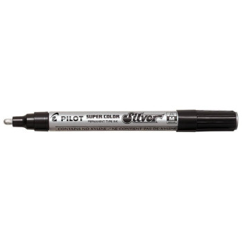 Pilot Μαρκαδόρος Ανεξίτηλος Medium Silver SC-S-M