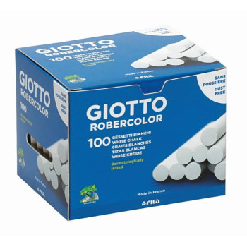 Giotto Robercolor Κιμωλίες Λευκές 100τεμ Giotto Robercolor Κιμωλίες Λευκές 100τεμ