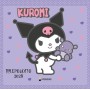 Μίνωας Kuromi Μηνιαίο Επιτοίχιο Ημερολόγιο 2026 30x30εκ.