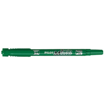 Pilot Μαρκαδόρος Ανεξίτηλος Twin Green SCA-TM-G