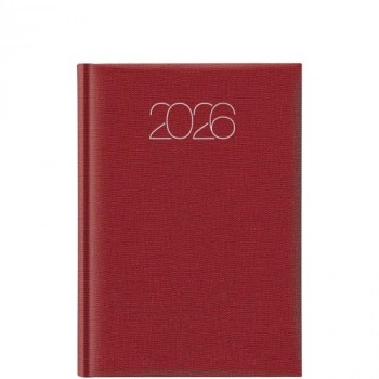 ΗΜΕΡΟΛΟΓΙΟ ΗΜΕΡΗΣΙΟ 17,2Χ24 COTTON CLASSIC CARDINAL RED (2026)
