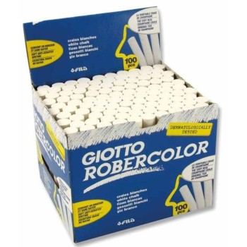 Giotto Robercolor Κιμωλίες Λευκές 100τεμ Giotto Robercolor Κιμωλίες Λευκές 100τεμ