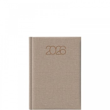ΗΜΕΡΟΛΟΓΙΟ ΗΜΕΡΗΣΙΟ 14,5Χ20,5 COTTON CLASSIC ΜΠΕΖ (2026)