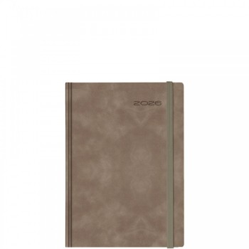 ΗΜΕΡΟΛΟΓΙΟ ΗΜΕΡΗΣΙΟ 14,5Χ20,5 AVENUE CHIA ELASTIC TOBACCO (2026)