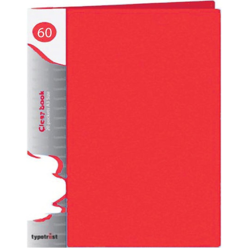Typotrust Σουπλ Α4 60 Θέσεων Red