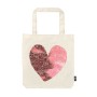 Τσάντα Ώμου Υφασμάτινη για Ψώνια Owl Heart M83452 Moses